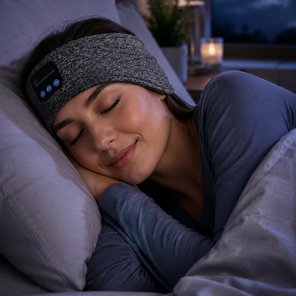 Lunavive - MoonBand™ Bluetooth-slaaphoofdband | Rustgevende audio zonder harde oortjes